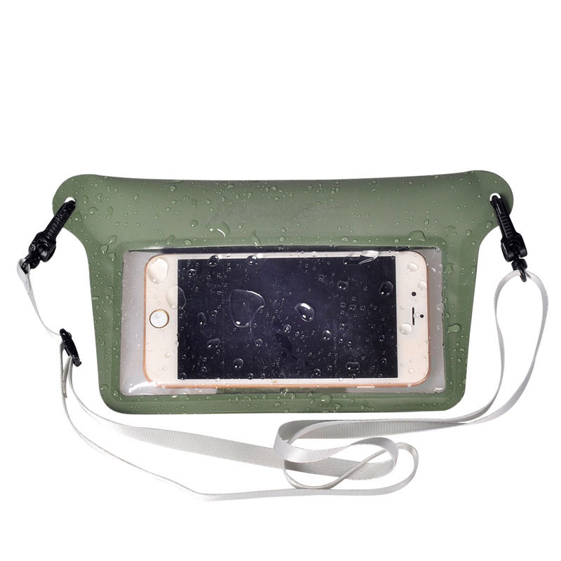 Mobile phone waterproof bag airtight zipper opening large screen
